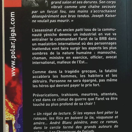 Gadjo Farel - André Blanc - Livre