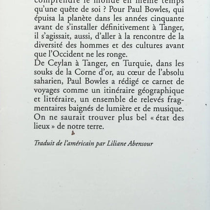 Leurs mains sont bleues - Paul Bowles - Livre