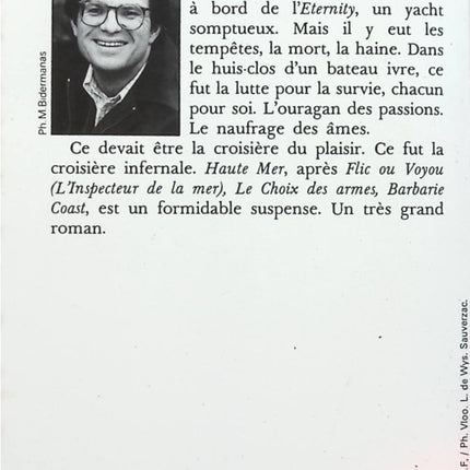 Haute mer - Michel Grisolia - Livre