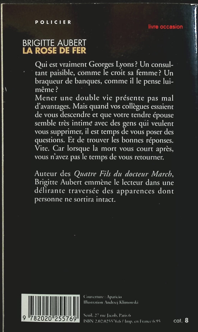 La rose de fer - Brigitte Aubert - Livre