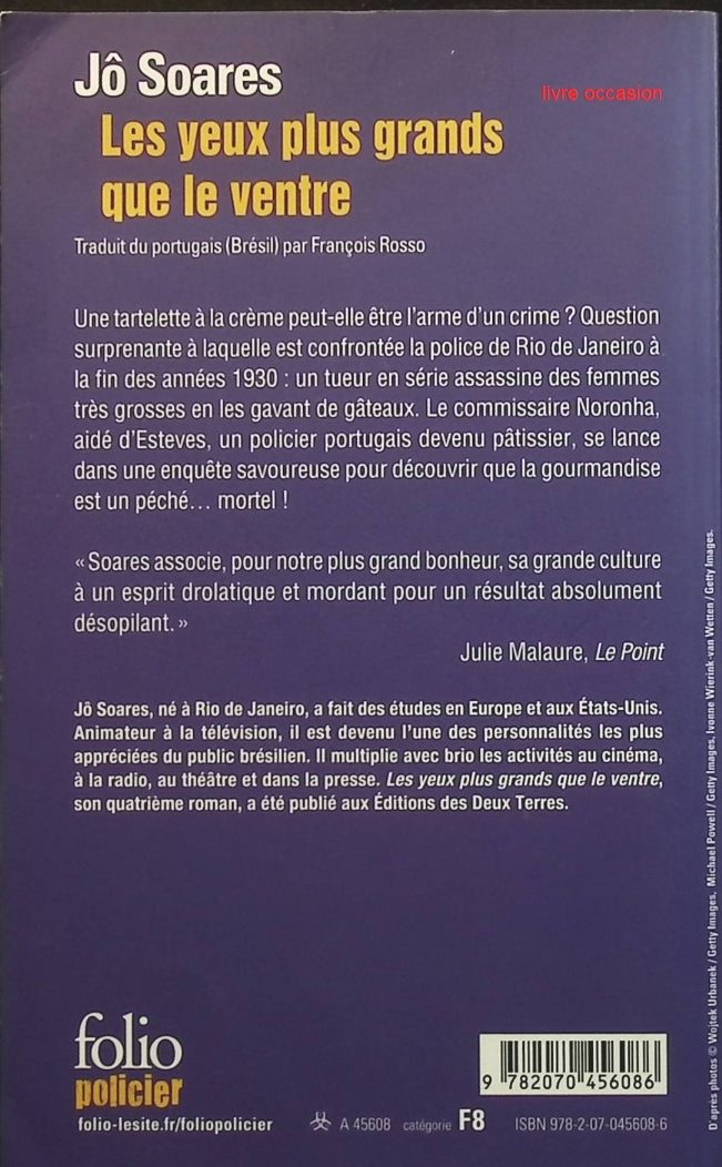 Les yeux plus grands que le ventre - Jô Soares - Livre