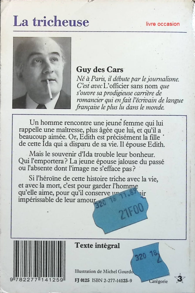 La tricheuse - Guy des Cars - Livre