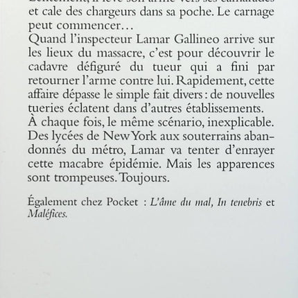 Carnages - Maxime Chattam - livre