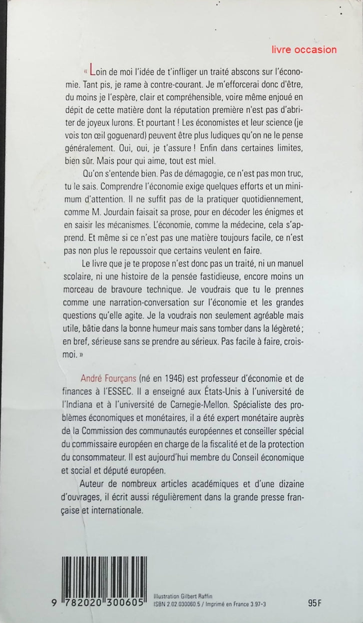 L'économie expliquée à ma fille - André Fourçans - Livre