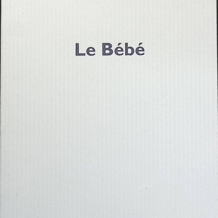 Le bébé - Marie Darrieussecq - Livre