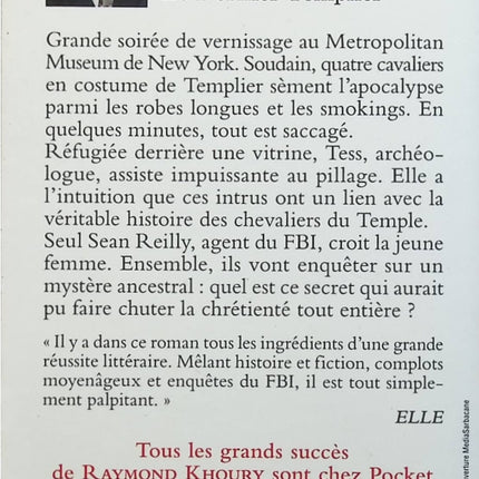Le Dernier templier - Le Dernier templier - livre