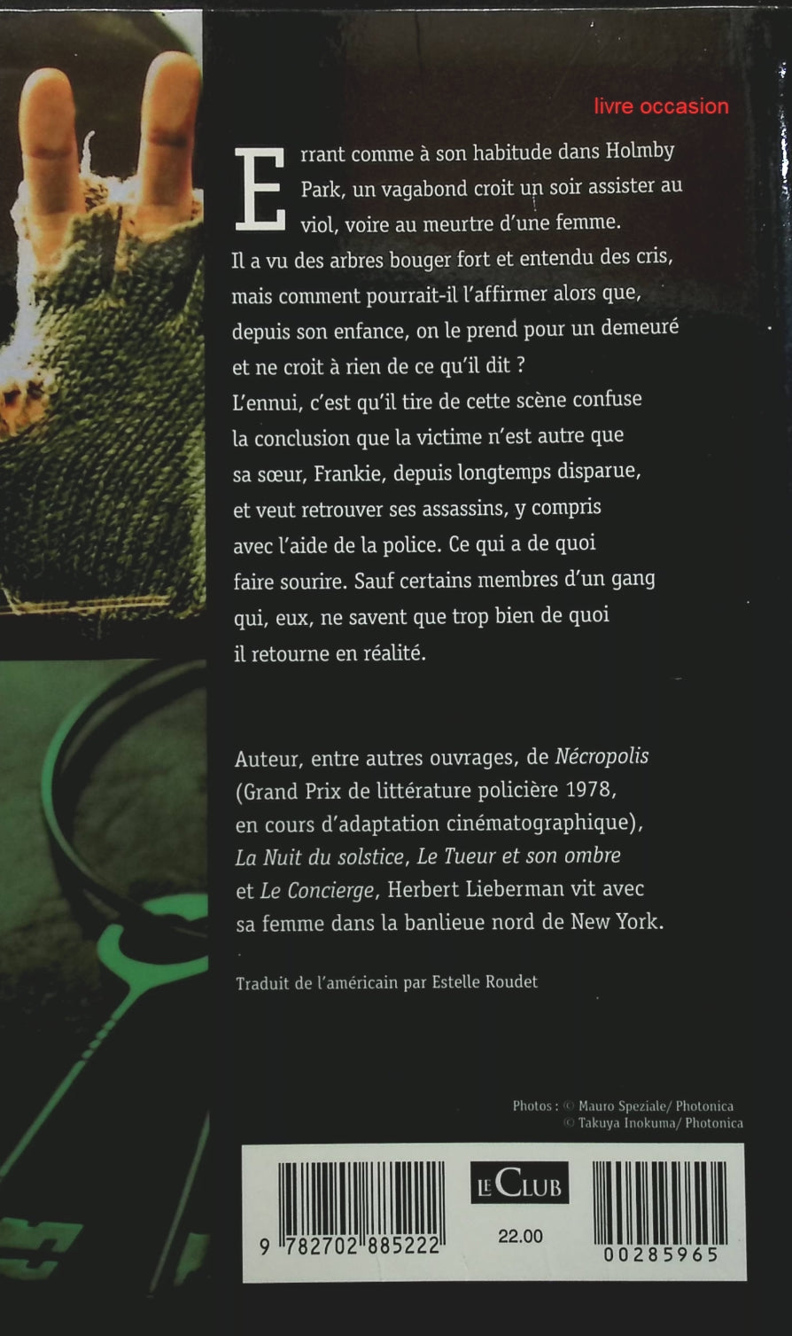 Le Vagabond de Holmby Park - Herbert Lieberman - Livre