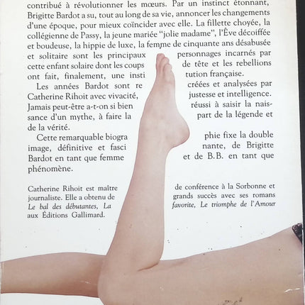 Brigitte Bardot - Un mythe français - Catherine Rihoit - livre