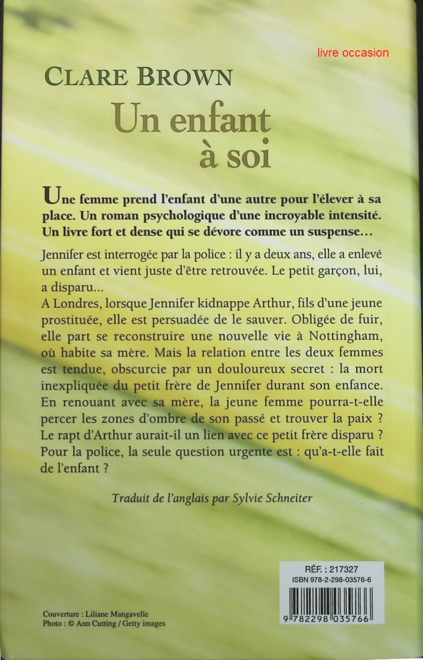 un enfant à soi - Clare Brown - Livre
