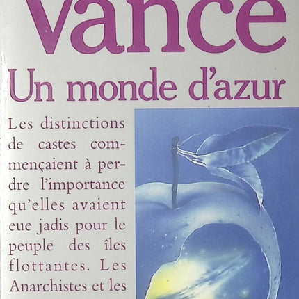 Un monde d'azur - Jack Vance - Livre
