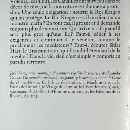 Un monde d'azur - Jack Vance - Livre