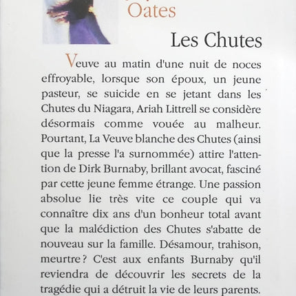 Les Chutes - Joyce Carol Oates - livre