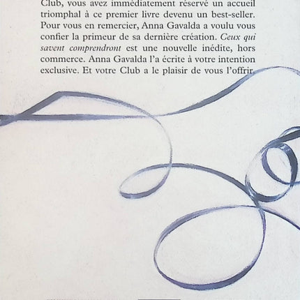 Ceux qui savent comprendront - Anna Gavalda - Livre