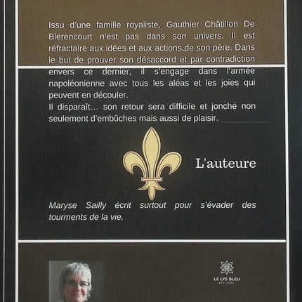 Entre l'aigle et le lys - Maryse Sailly - Livre