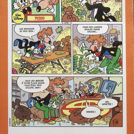Mickey contre l'armée du fantôme noir - Mickey parade géant - livre