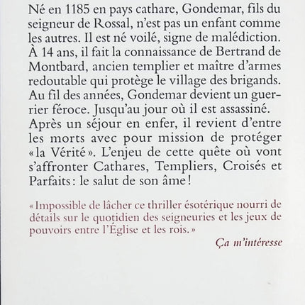 Damné - tome 1 - L'héritage des Cathares - Hervé Gagnon - Livre