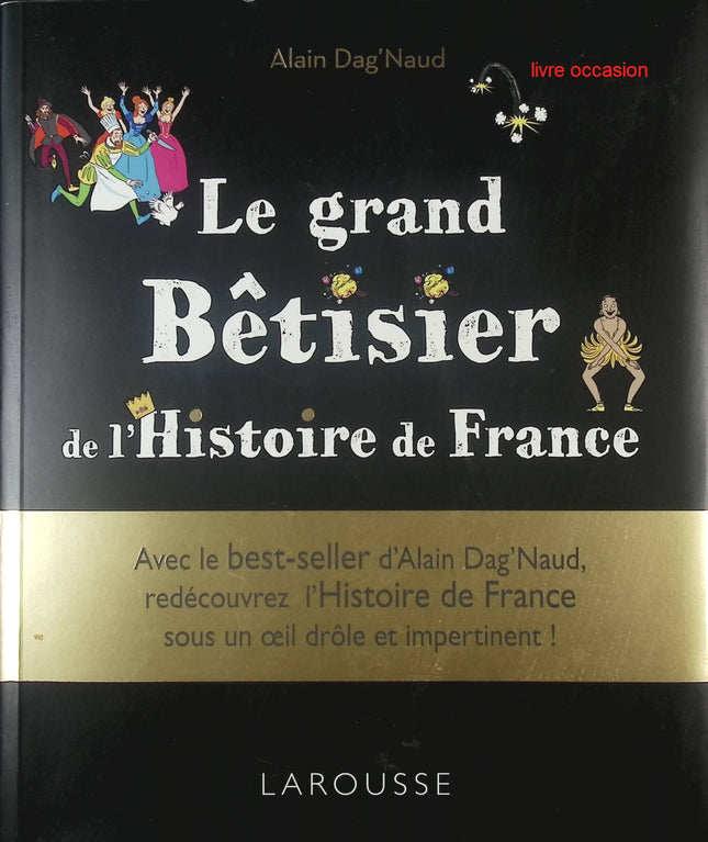 Le grand bêtisier de l'Histoire de France - Alain Dag'Naud - Livre