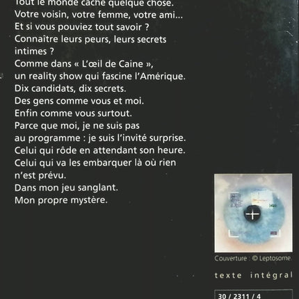 L'Œil de Caine - Patrick Bauwen - livre