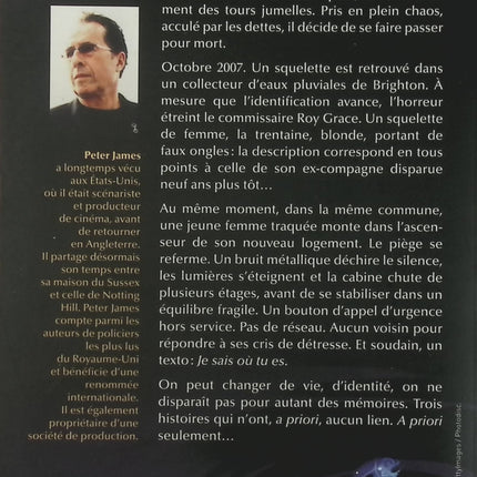 Tu ne m'oublieras jamais - Peter James - livre