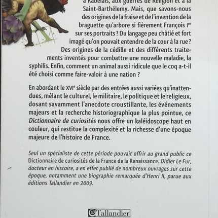 La France de la Renaissance - Didier Le Fur - livre