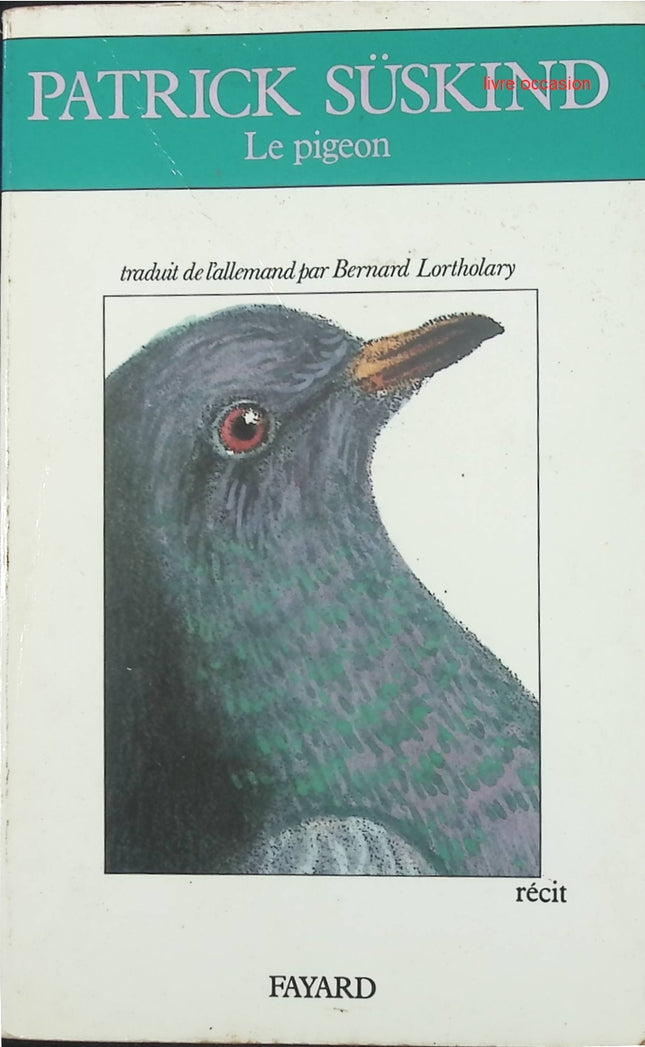 Le Pigeon - Patrick Süskind - livre