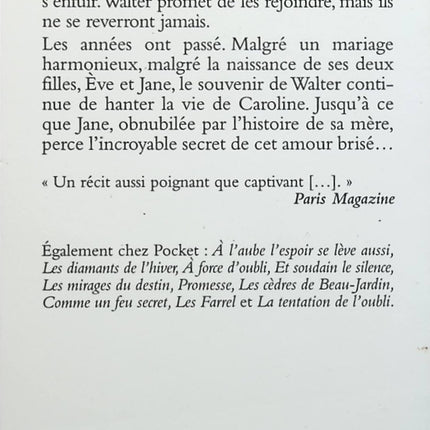 Le Secret magnifique - Belva Plain - livre