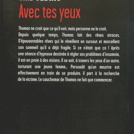 Avec tes yeux - Cédric Sire - livre
