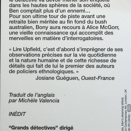 Le Prophète du temps - Arthur Upfield - livre