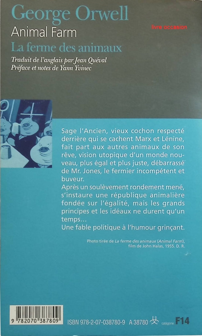 La Ferme des animaux - George Orwell - livre