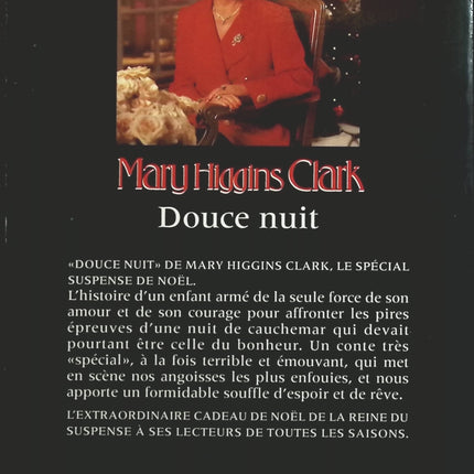 Douce nuit - Mary Higgins Clark - livre