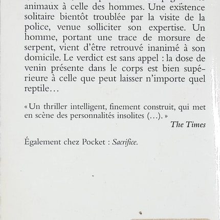 Venin - Sharon Bolton - Livre