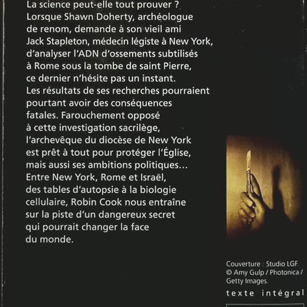 Intervention - Robin Cook - livre