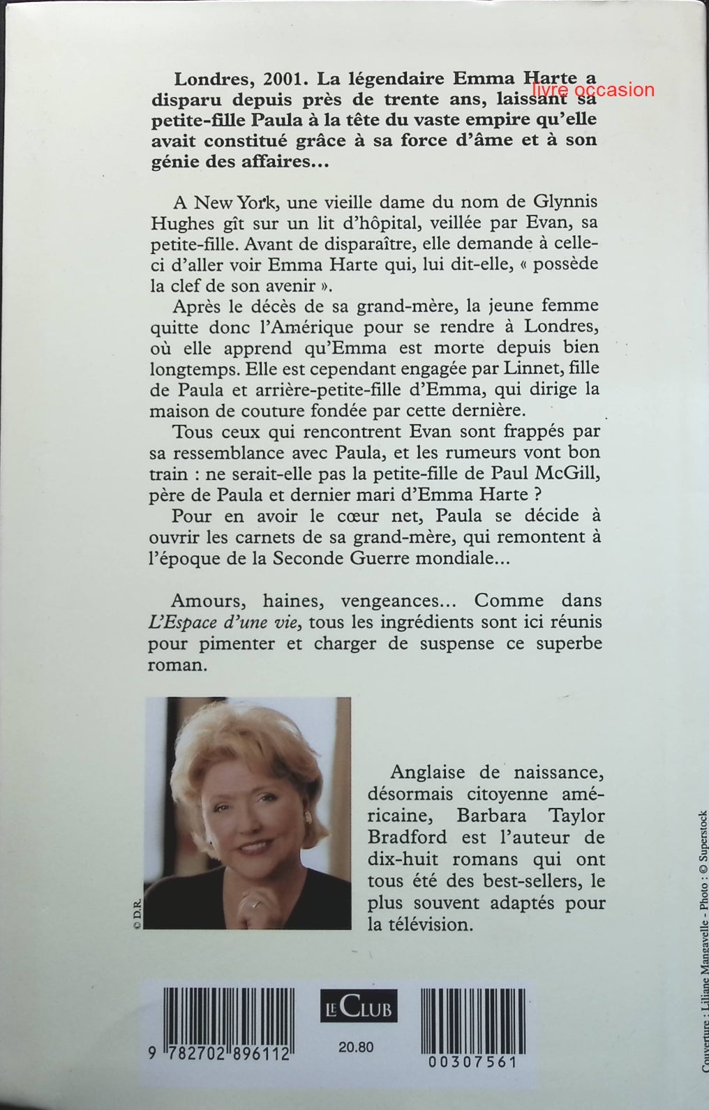 Le Secret d'Emma Harte - Barbara Taylor Bradford - Livre