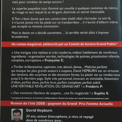 Le cercle du silence - David Hepburn - Livre