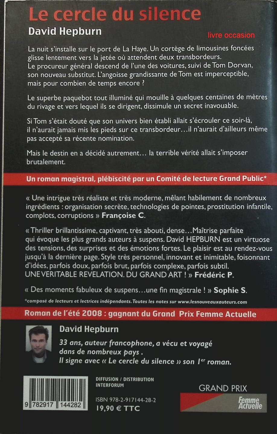 Le cercle du silence - David Hepburn - Livre