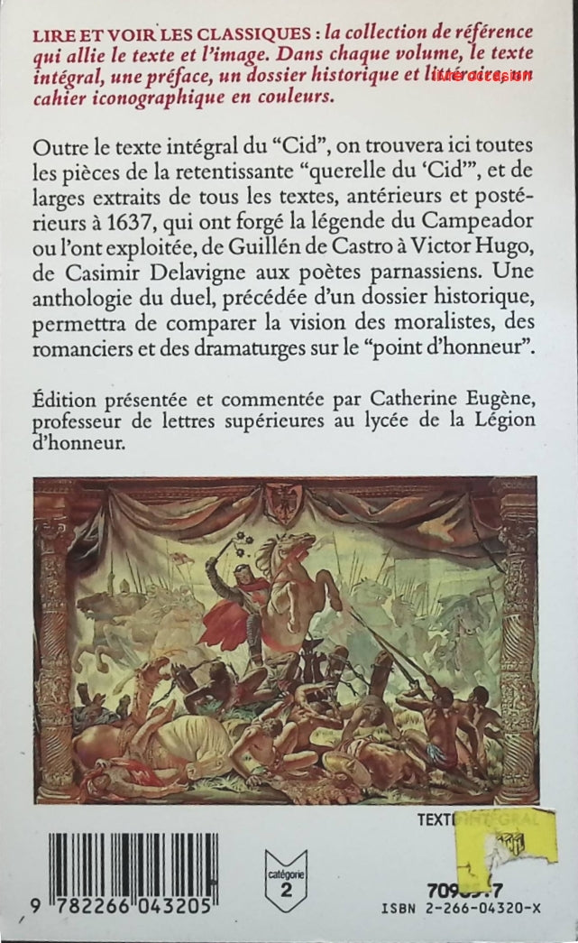 Le Cid - Pierre Corneille - livre