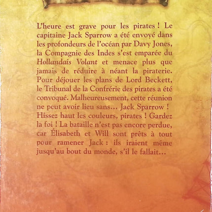 Pirates des Caraïbes - Tome 3 - Jusqu'au bout du monde - Katherine Quénot - Livre