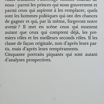 Les prétendants - Alain Duhamel - livre