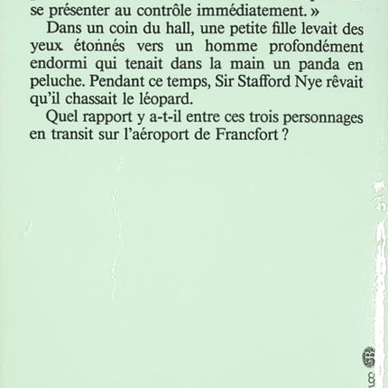 Passager pour Francfort - Agatha Christie - Livre