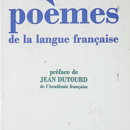 Les plus beaux poèmes de la langue française - Jean Orizet - Livre