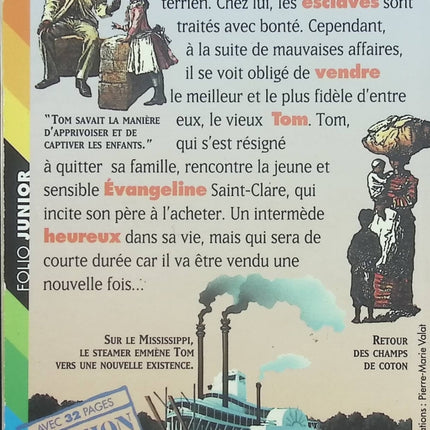 La Case de l'oncle Tom - Harriet Beecher Stowe - livre