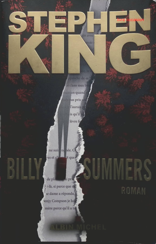 Billy Summers - Stephen King - livre