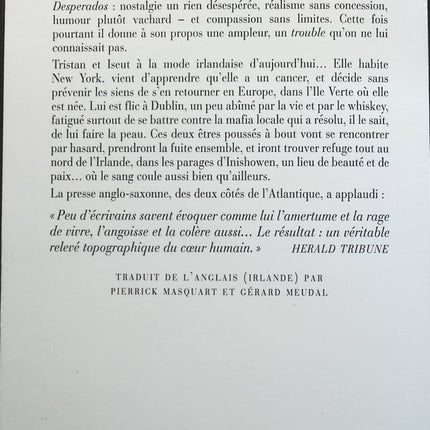 Inishowen - Joseph O'Connor - Livre