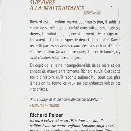 Pour ma mère, je n'étais rien : Survivre à la maltraitance - Richard Pelzer - Livre