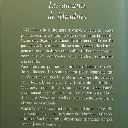 Les amants de Maulnes - Lyliane Mosca - livre