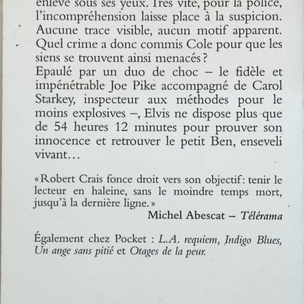 Le dernier détective - Robert Crais - livre