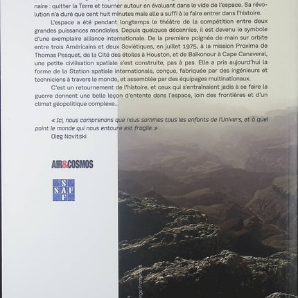 De Gagarine à Thomas Pesquet - L'entente est dans l'espace - Pierre-François Mouriaux Eric Bottlaender - Livre