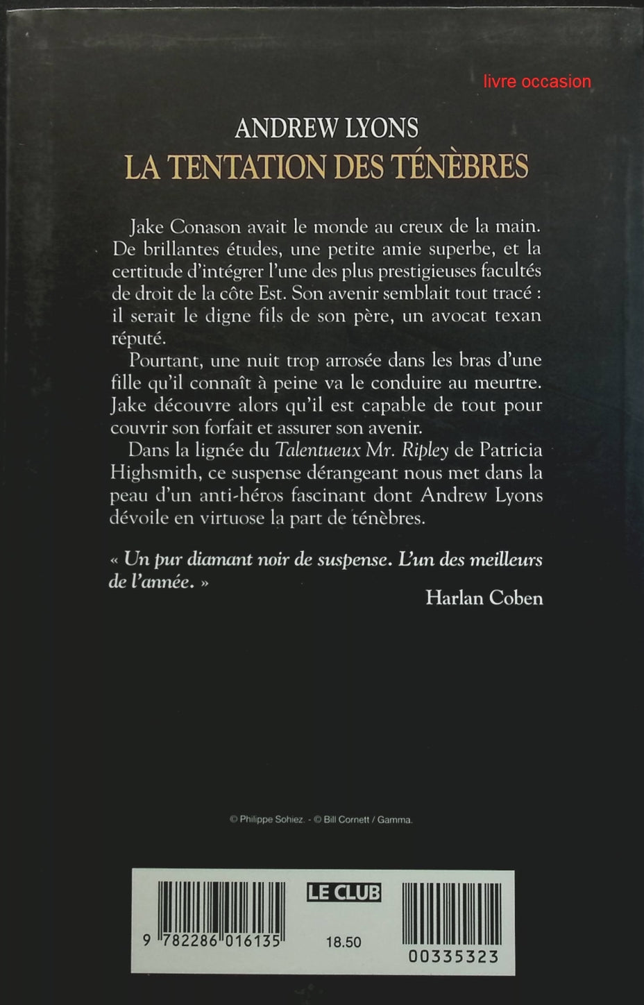 La tentation des ténèbres - Andrew Lyons - Livre