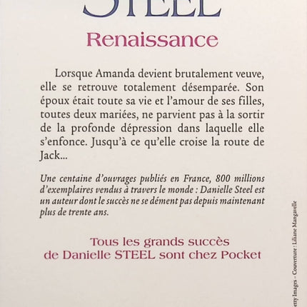 Renaissance - Danielle Steel - livre