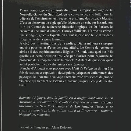 L'oeil de l'aigle - Blanche d' Alpuget - livre